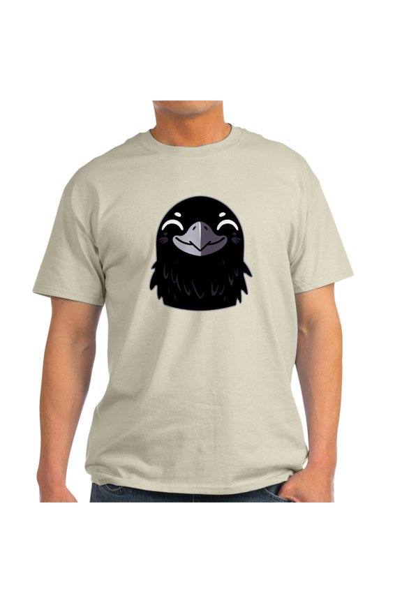 - Cartoon Raven Smiling Men's Value T Shirt - Men's Classic Graphic T-Shirt