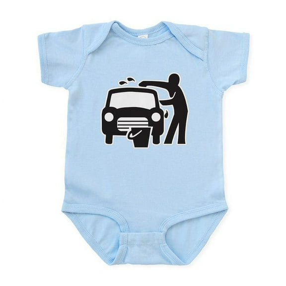 CafePress - Carwash Infant Bodysuit - Baby Light Bodysuit, Size Newborn - 24 Months
