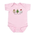 thumbnail image 1 of CafePress - Cat And Dog Christmas Infant Bodysuit - Baby Light Bodysuit, Size Newborn - 24 Months, 1 of 4