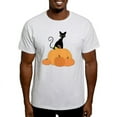 thumbnail image 1 of CafePress - Cat And Pumpkins T Shirt - Light T-Shirt - CP, 1 of 4