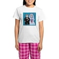 thumbnail image 1 of CafePress - Cat Bride Women's Light Pajamas - Women's Short Sleeve Print T-Shirt and Pants Light Cotton Pajama Set, 1 of 7