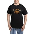 thumbnail image 1 of CafePress - Cat Dad Men's Dark Pajamas - Men's Dark Loose Fit Cotton Pajama Set, 1 of 7