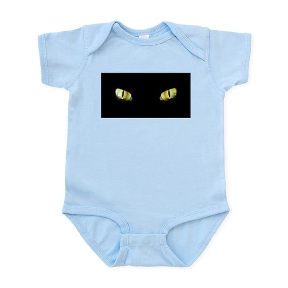CafePress - Cat Eyes Infant Bodysuit - Baby Light Bodysuit, Size Newborn - 24 Months