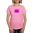 thumbnail image 1 of CafePress - Cat Herder 2 Fusia Web T Shirt - Women's Traditional Fit Dark T-Shirt, 1 of 4