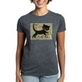 thumbnail image 1 of CafePress - Cat, Japan, Vintage Poster T Shirt - Women's Traditional Fit Dark T-Shirt, 1 of 4