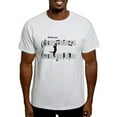 thumbnail image 1 of CafePress - Cat Jumping To Note T Shirt - Men's Classic Graphic T-Shirt, 1 of 4