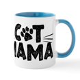 thumbnail image 1 of CafePress - Cat Mama Mugs - 11 oz Ceramic Mug - Novelty Coffee Tea Cup, 1 of 6
