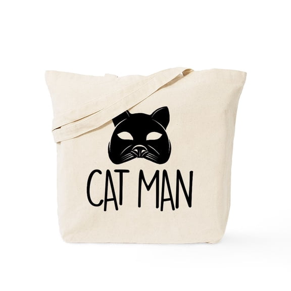 CafePress - Cat Man Tote Bag - Unisex Canvas Tote Bag, Beige, 1-Piece