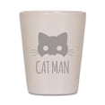 thumbnail image 1 of CafePress - Cat Man - White Shot Glass, Unique and Funny Shot Glass, 1 of 2