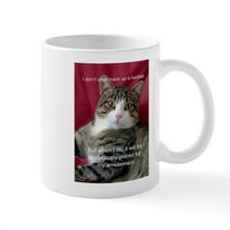 CafePress - Cat Meme Mugs - 11 oz Ceramic Mug - Novelty Coffee Tea Cup