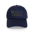 thumbnail image 1 of CafePress - Cat Mom - Adjustable 100% Brushed Unisex Casual Cotton Baseball Cap, Beige, 1, 1 of 2
