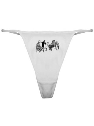  CafePress World's Best Grandma Classic Thong Underwear, Funny  Womens Panties White : Clothing, Shoes & Jewelry
