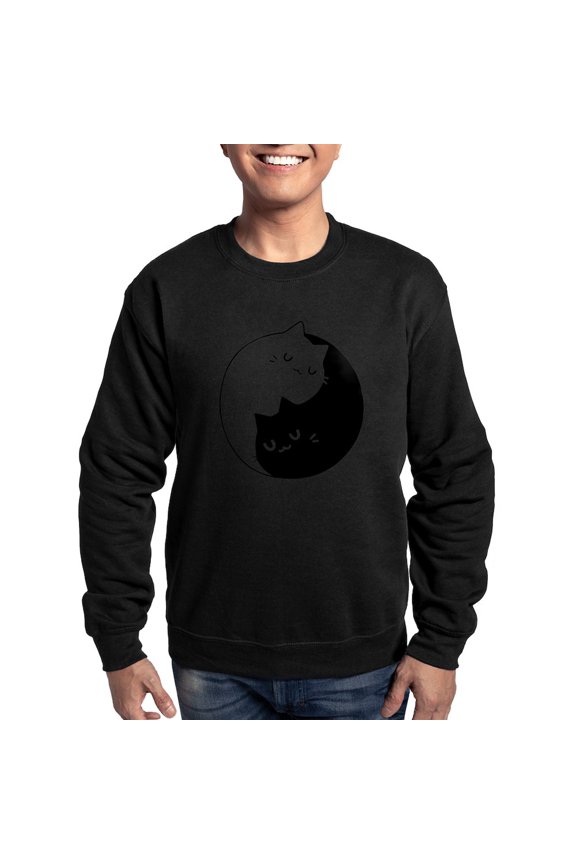 - Cat Pun T Shirts - Classic Crew Neck Sweatshirt