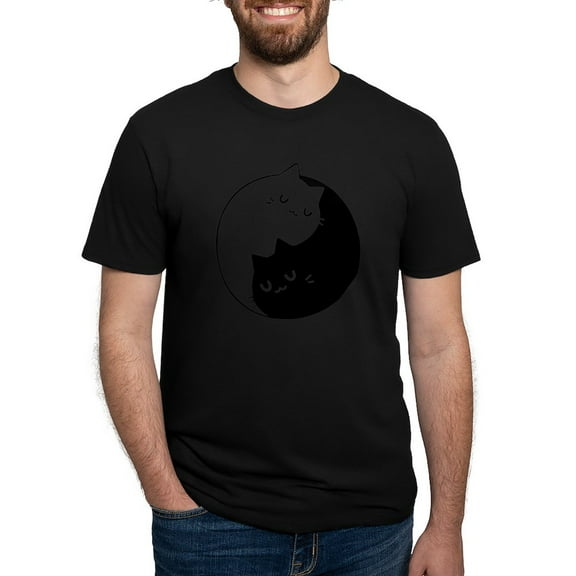 CafePress - Cat Pun T Shirts Men's Deluxe T Shirt - Mens Tri-blend T-Shirt