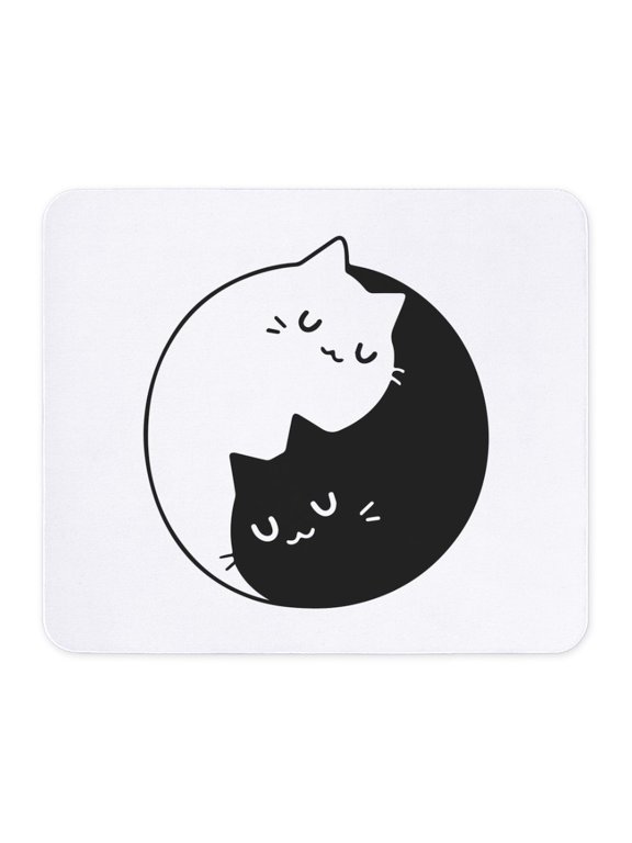 - Cat Pun T Shirts - Non-slip Rubber Mousepad, Gaming Mouse Pad