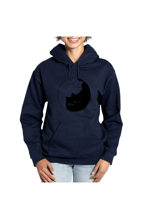 - Cat Pun T Shirts - Pullover Hoodie, Classic & Comfortable Hooded Sweatshirt