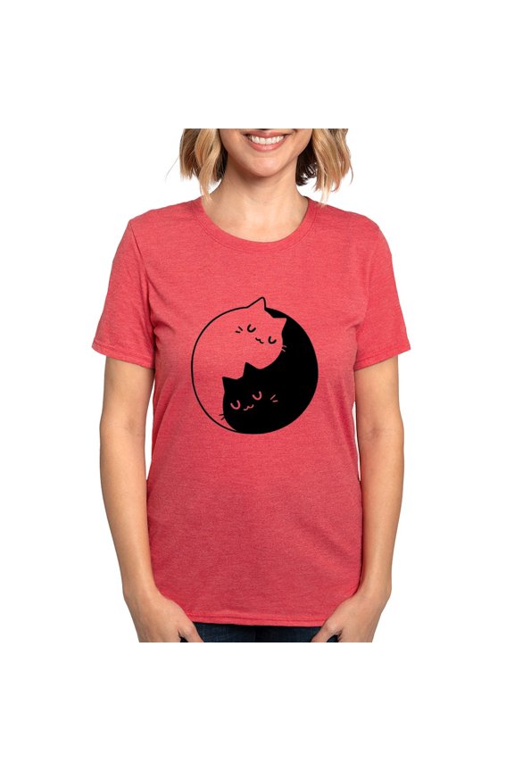 - Cat Pun T Shirts Women's Deluxe T Shirt - Womens Tri-blend T-Shirt