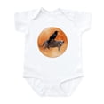thumbnail image 1 of CafePress - Cat Raven Moon Infant Bodysuit - Baby Light Bodysuit, Size Newborn - 24 Months, 1 of 4