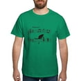 thumbnail image 1 of CafePress - Cat Toying With Note V.2 Dark T Shirt - Men's Classic Graphic Cotton T-Shirt, 1 of 4