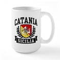 thumbnail image 1 of CafePress - Catania Sicilia Large Mug - 15 oz Ceramic Large White Novelty Mug, 1 of 6