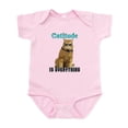 thumbnail image 1 of CafePress - Catitude Infant Bodysuit - Baby Light Bodysuit, Size Newborn - 24 Months, 1 of 4