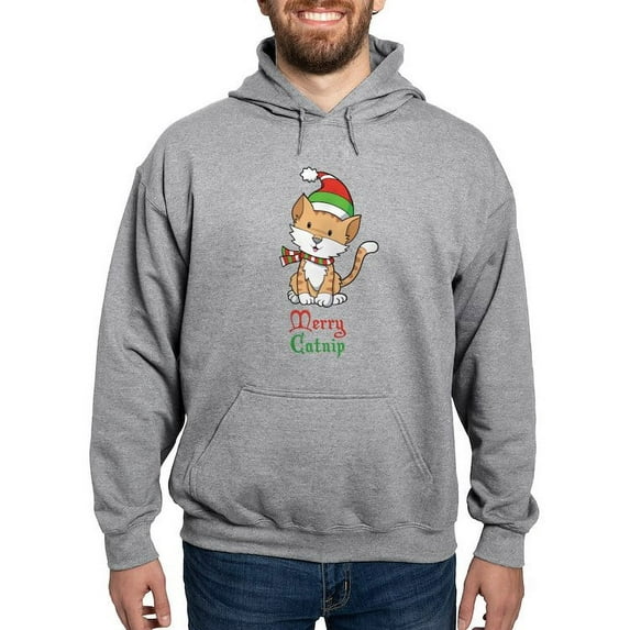 CafePress - Catnip Christmas Hooded Sweatshirt - Pullover Hoodie, Hooded Sweatshirt