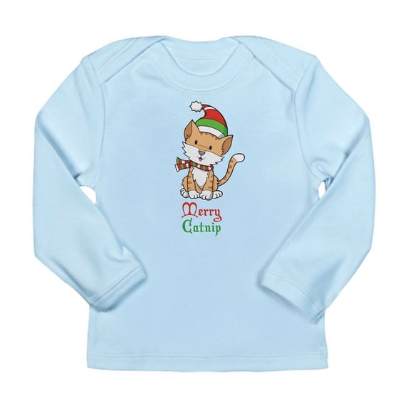 CafePress - Catnip Christmas Long Sleeve Infant T Shirt - Long Sleeve Infant T-Shirt