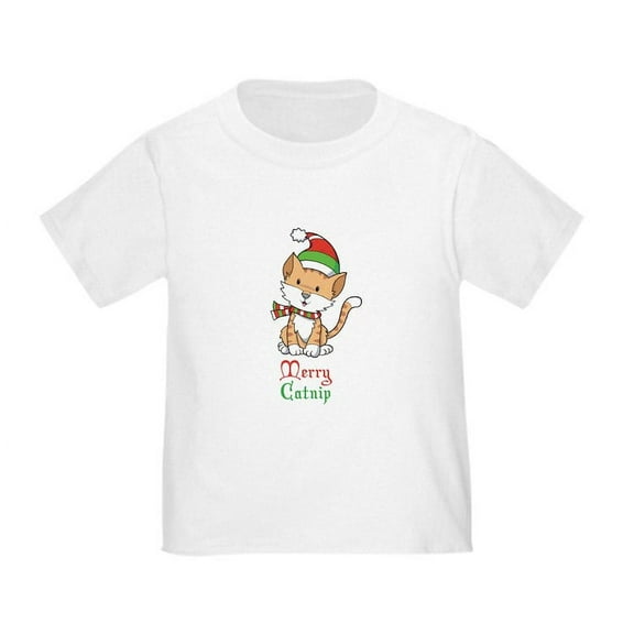 CafePress - Catnip Christmas Toddler T Shirt - Cute Toddler T-Shirt, 100% Cotton