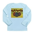 thumbnail image 1 of CafePress - Cats And Sunflowers Long Sleeve T Shirt - Long Sleeve Infant T-Shirt, 1 of 2