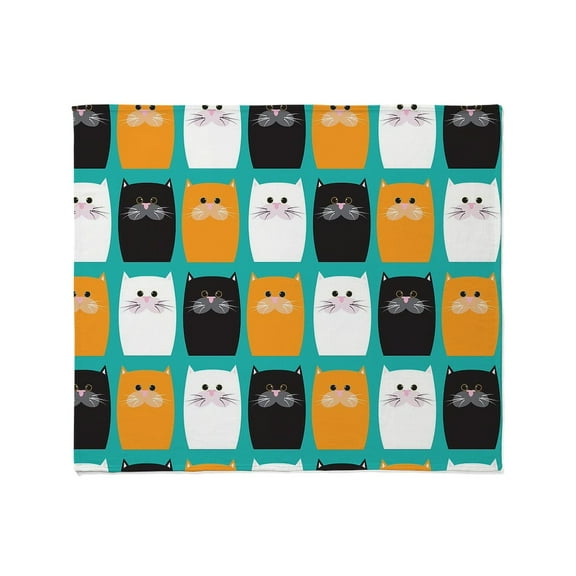 CafePress - Cats Throw Blanket - Soft Fleece Throw Blanket, 50"x60" for All Ages