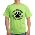 thumbnail image 1 of CafePress - Cats Welcome People Tolerated Light T Shirt - Light T-Shirt - CP, 1 of 4