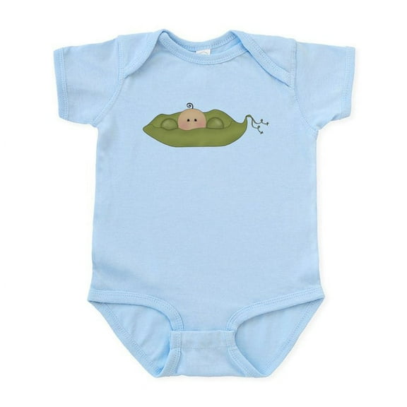 CafePress - Caucasian Single Baby Infant Bodysuit - Baby Light Bodysuit, Size Newborn - 24 Months