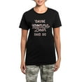 thumbnail image 1 of CafePress - Cause Momma Bear Said So Women's Dark Pajamas - Women's Short Sleeve Print T-Shirt and Pants Dark Cotton Pajama Set, 1 of 7