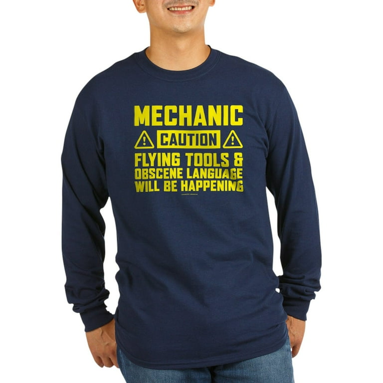 Caution Mechanic T-Shirt Caution Mechanic T-Shirt