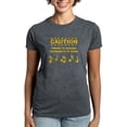 thumbnail image 1 of CafePress - Caution Prone To Sudden Outbursts Of Song T Shirt - Women's Traditional Fit Dark T-Shirt, 1 of 4