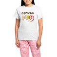 thumbnail image 1 of CafePress - Cavachon Dog Mom Women's Light Pajamas - Women's Short Sleeve Print T-Shirt and Pants Light Cotton Pajama Set, 1 of 7