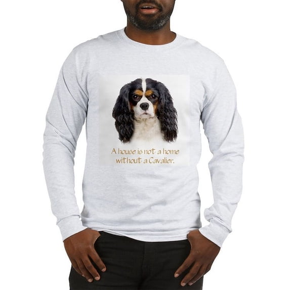 CafePress - Cavalier King Charles Spaniel Long Sleeve T Shirt - Unisex Cotton Long Sleeve T-Shirt