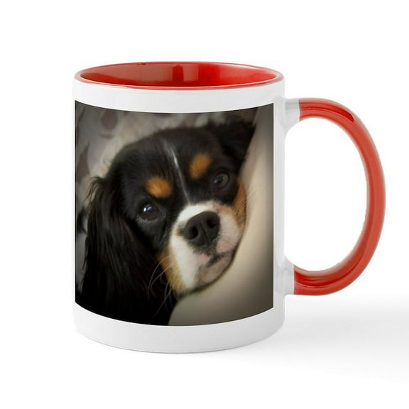 CafePress - Cavalier King Charles Spaniel Mug - 11 oz Ceramic Mug - Novelty Coffee Tea Cup