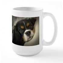 CafePress - Cavalier King Charles Spaniel Mugs - 15 oz Ceramic Large White Novelty Mug
