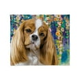thumbnail image 1 of CafePress - Cavalier King Charles Spaniel Painting Throw Blank - Soft Fleece Throw Blanket, 50"x60" for All Ages, 1 of 4