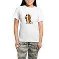 thumbnail image 1 of CafePress - Cavalier King Charles Spaniel Pajamas - Women's Short Sleeve Print T-Shirt and Pants Light Cotton Pajama Set, 1 of 7