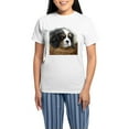 thumbnail image 1 of CafePress - Cavalier King Charles Spaniel Women's Light Pajama - Women's Short Sleeve Print T-Shirt and Pants Light Cotton Pajama Set, 1 of 7