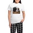 thumbnail image 1 of CafePress - Cavalier King Charles Spaniel Women's Light Pajama - Women's Short Sleeve Print T-Shirt and Pants Light Cotton Pajama Set, 1 of 7