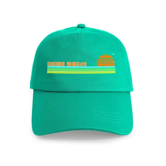 CafePress - Cayman Islands Cap - Adjustable 100% Brushed Unisex Casual Cotton Baseball Cap, Beige, 1