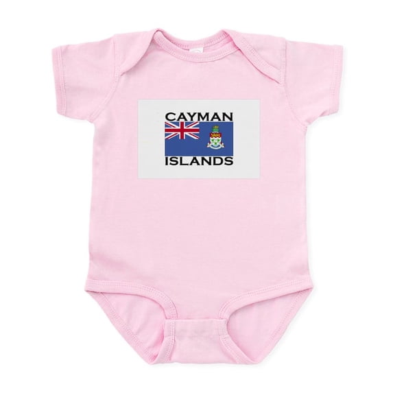 CafePress - Cayman Islands Flag Infant Bodysuit - Baby Light Bodysuit, Size Newborn - 24 Months