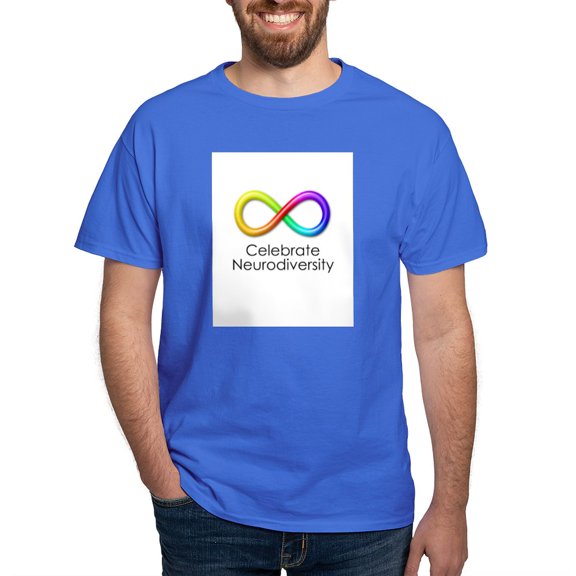 CafePress - Celebrate Neurodiversity Men's Value T Shirt - Men's Classic Graphic Cotton T-Shirt