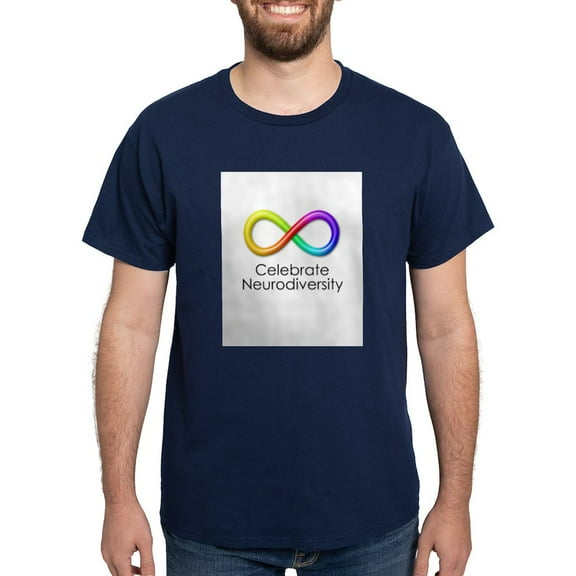 CafePress - Celebrate Neurodiversity Men's Value T Shirt - Men's Classic Graphic Cotton T-Shirt