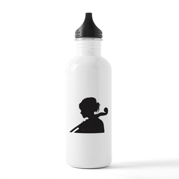 CafePress - Cellist Stainless Water Bottle 1 - Stainless Steel Water Bottle, Sports Bottle, 1.0L