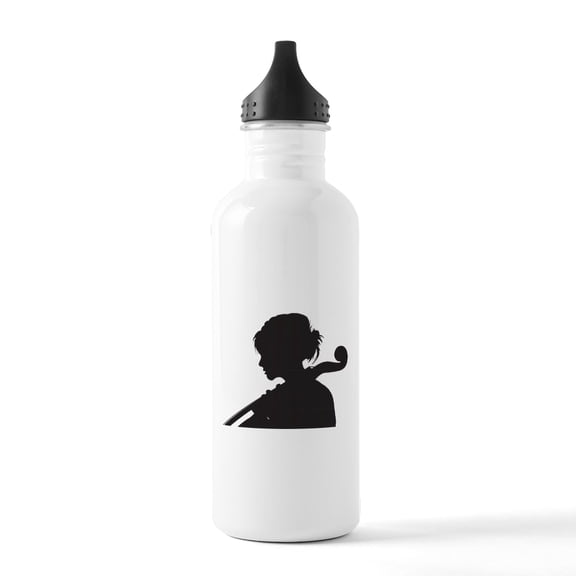 CafePress - Cellist Stainless Water Bottle 1 - Stainless Steel Water Bottle, Sports Bottle, 1.0L