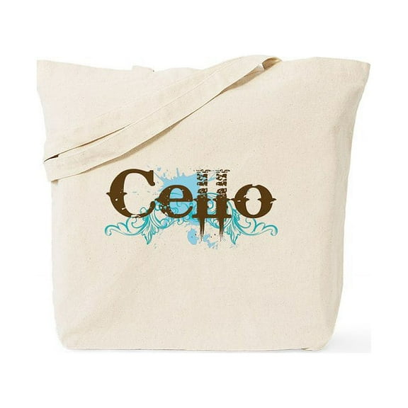 CafePress - Cello Grunge Tote Bag - Unisex Canvas Tote Bag, Beige, 1-Piece